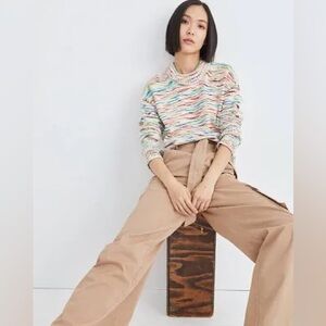 Veronica Beard Gerona Colorful Knit Sweater